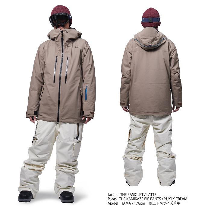 REW �����륤�����֥�� BASIC JKT LATTE 24-25 �ܡ��ɥ����� ��˥��å��� ���㥱�å� GORE-TEX ���� ������