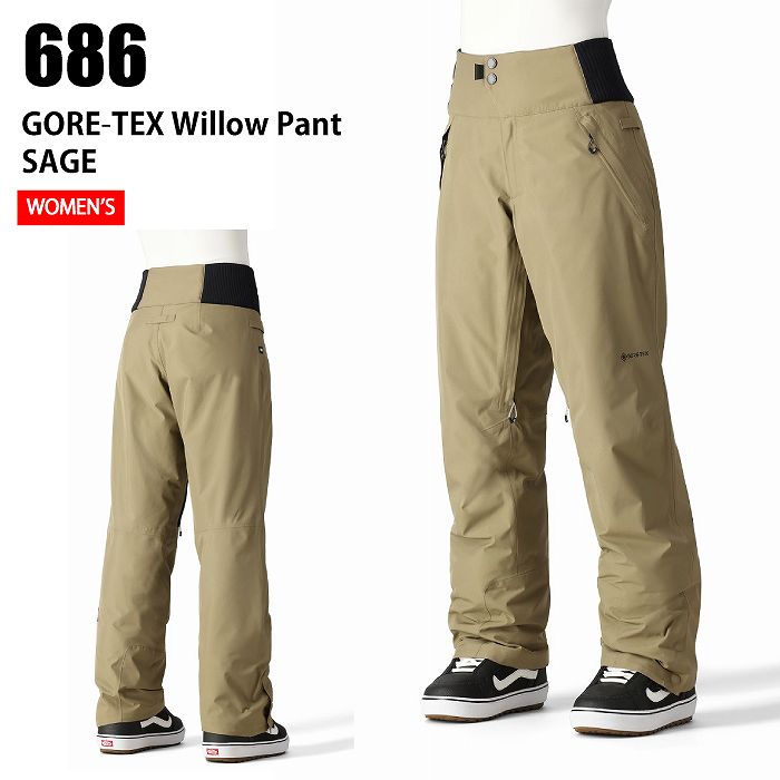 686 åȥå M2W402 GORE-TEX WILLOW INSULATED PANT SAGE 24-25  ǥ ѥ ϥ 