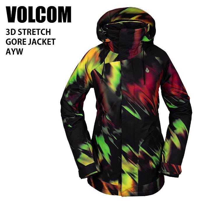 VOLCOM ボルコム 3D STRETCH GORE JK AYW 20-21 ウエア レディース 