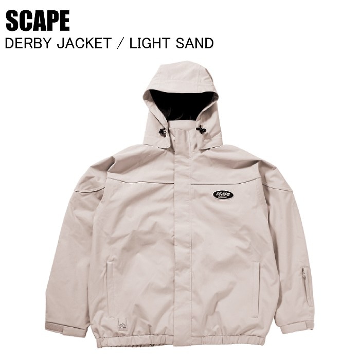 SCAPE エスケープ DERBY JACKET ダービージャケット LIGHT SAND 