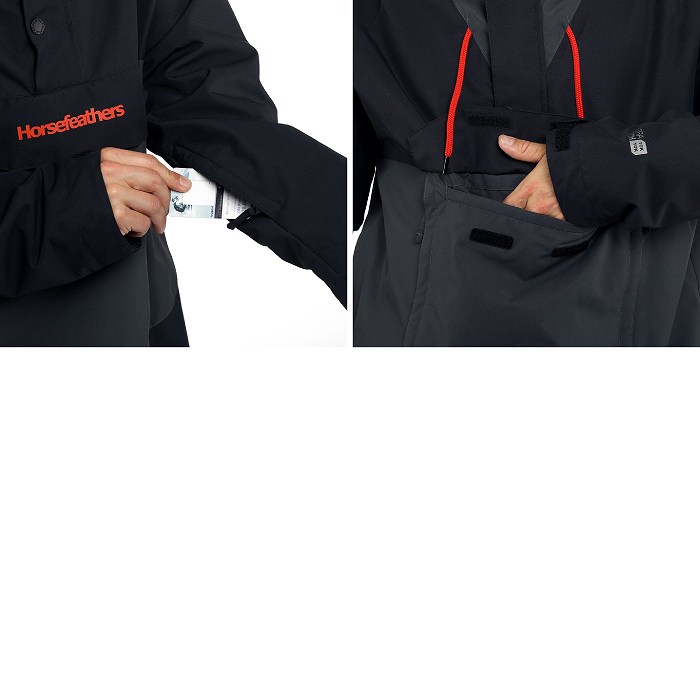 HORSEFEATHERS ۡե SPENCER JACKET DARK OLIVE / TILE BLUE 23-24 ܡɥ  㥱å Ρܡ 