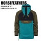 HORSEFEATHERS ۡե SPENCER JACKET DARK OLIVE / TILE BLUE 23-24 ܡɥ  㥱å Ρܡ 