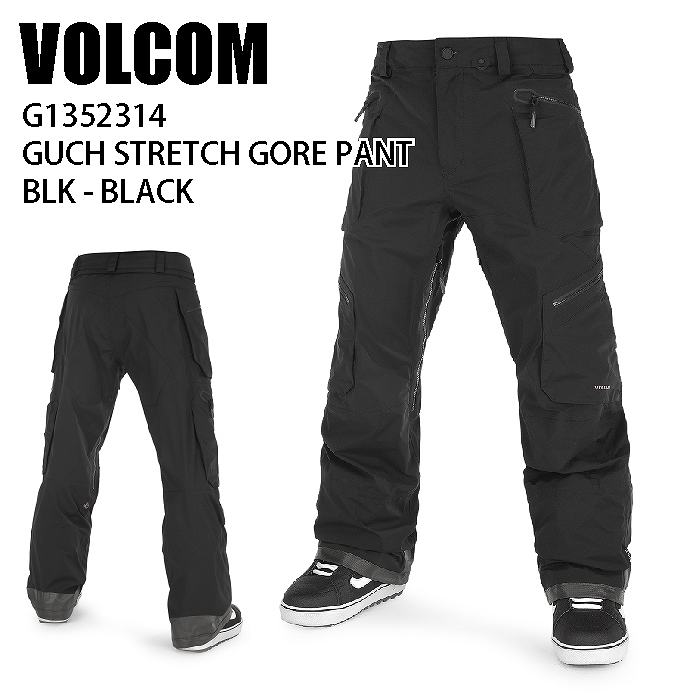 VOLCOM ボルコム ウェア GUCH STRETCH GORE PANT 22-23 BLK