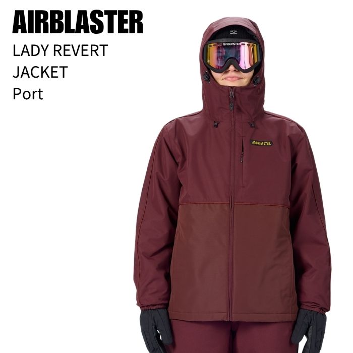 AIRBLASTER �����֥饹���� LADY REVERT JACKET ��С��� ���㥱�å� PORT ���Ρ��ܡ��� ��ǥ����� ������ 26-27