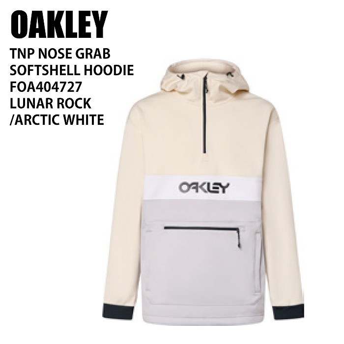 OAKLEY オークリー FOA404727 TNP NOSE GRAB SS HOODIE LUNAR ROCK