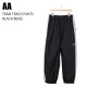 AA ���֥륨�� TEAM TRACK PANTS BLACK/BEIGE 24-25 ������ ��� ��˥��å��� �ѥ�� ���Ρ��ܡ���