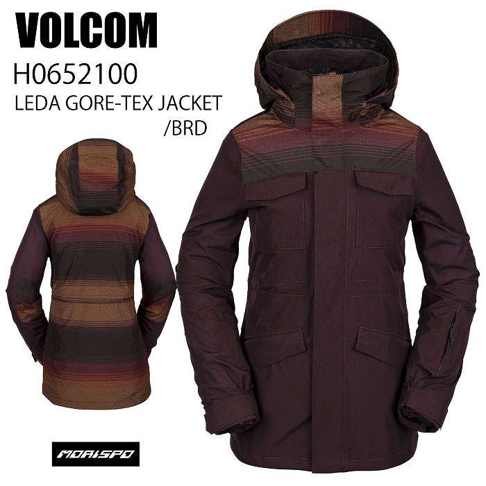 美品 ボルコム ゴアテックス LEDA スノーボードジャケット レディース VOLCOM ボルコム LEDA GORE-TEX JK BRD 20-21 ウエア レディース