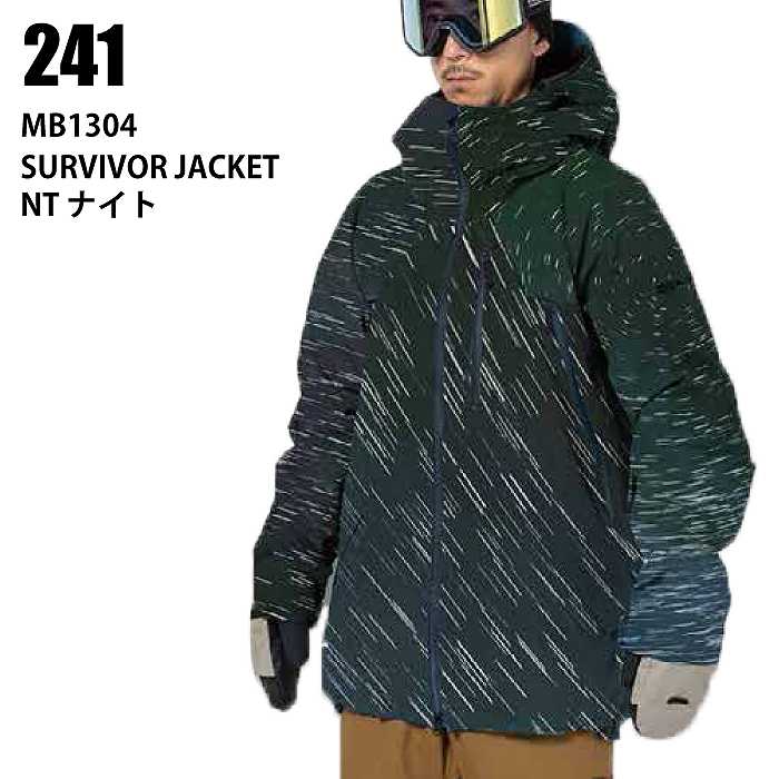 241 トゥーフォーワン　スノーボードウェア　スノボジャケットXL 241 トゥーフォーワン GORE-TEX FORECASTER JKT ユニセックス