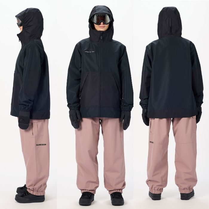 AIRBLASTER �����֥饹���� WMS ACCESS JACKET �������� ���㥱�å� BLACK ���Ρ��ܡ��� ��ǥ����� ������ 26-27