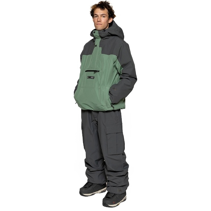 L1 エルワン AFTERSHOCK JACKET SAGE/CARBON スノーボードウェア