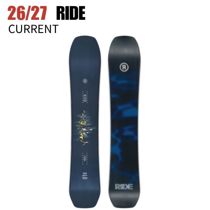 2027 RIDE ライド CURRENT カレント 26-27 ボード板 スノーボード