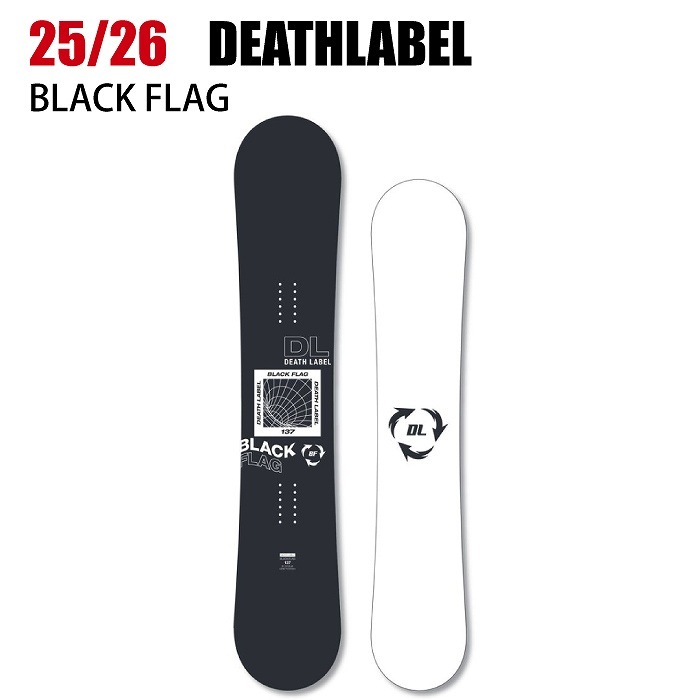 2026 DEATHLABEL デスレーベル BLACKFLAG ブラックフラッグ 25-26