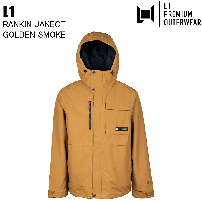 L1 スノーボードウェア　エルワン L1 エルワン RANKIN JACKET GOLDEN SMOKE スノーボードウェア