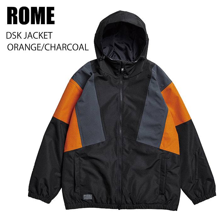 ROME   DSK JACKET 22-23 ORG/CHARCOAL  㥱å Ρܡ