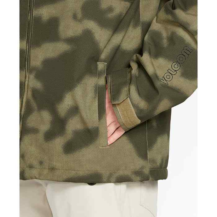 VOLCOM �ܥ륳�� G0452506 2836 INS JACKET CAM ���Ρ��ܡ��ɥ����� ���㥱�å� �ܥ륳�०���� ���Υ� 24-25��ǥ�