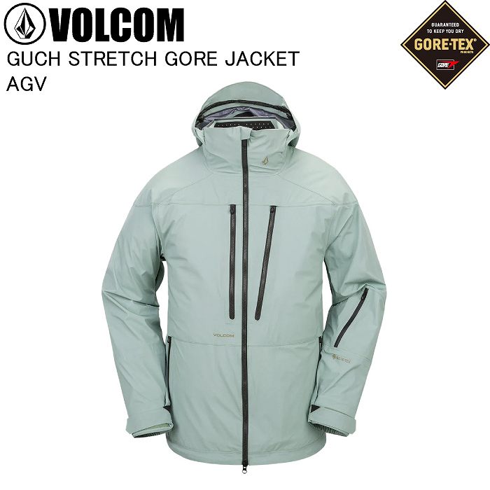 VOLCOM �ܥ륳�� G0652501 GUCH STRETCH GORE JACKET AGV ���Ρ��ܡ��ɥ����� ���㥱�å� �ܥ륳�०���� �����ƥå��� ���Υ�