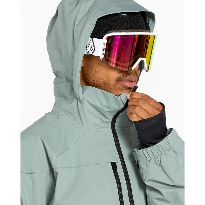 VOLCOM �ܥ륳�� G0652501 GUCH STRETCH GORE JACKET AGV ���Ρ��ܡ��ɥ����� ���㥱�å� �ܥ륳�०���� �����ƥå��� ���Υ�