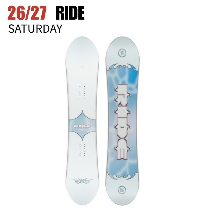 2027 RIDE ライド SATURDAY サタデー 26-27 レディース ボード板