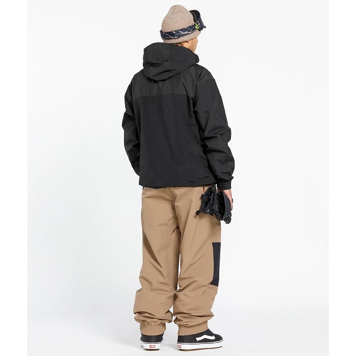VOLCOM �ܥ륳�� G0652505 LONGO GORE-TEX JACKET BLK ���Ρ��ܡ��ɥ����� ���㥱�å� �ܥ륳�०���� �����ƥå��� ���Υ�