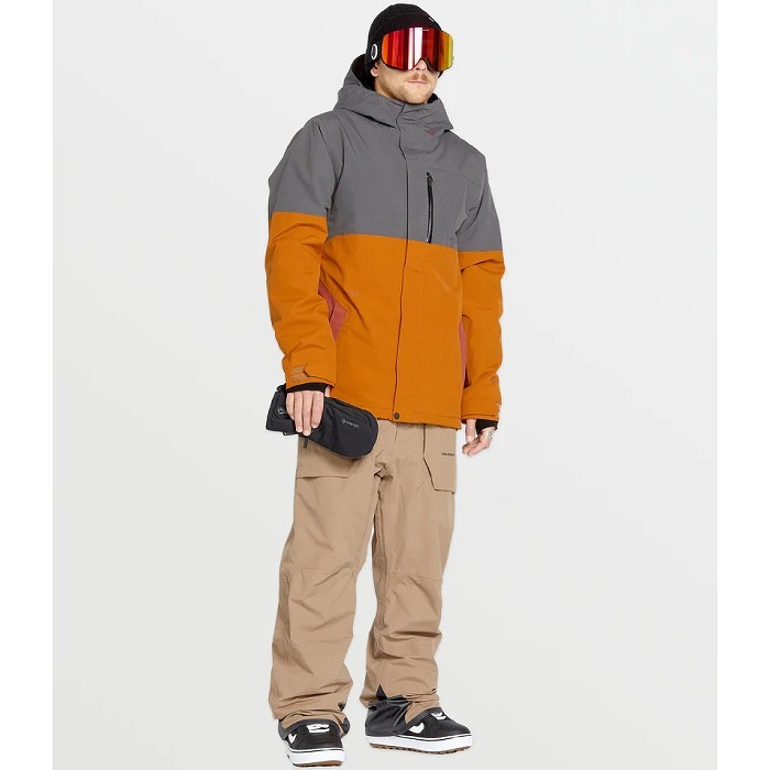 VOLCOM �ܥ륳�� G0652506 L GORE-TEX JACKET CRL ���Ρ��ܡ��ɥ����� ���㥱�å� �ܥ륳�०���� �����ƥå��� ���Υ�