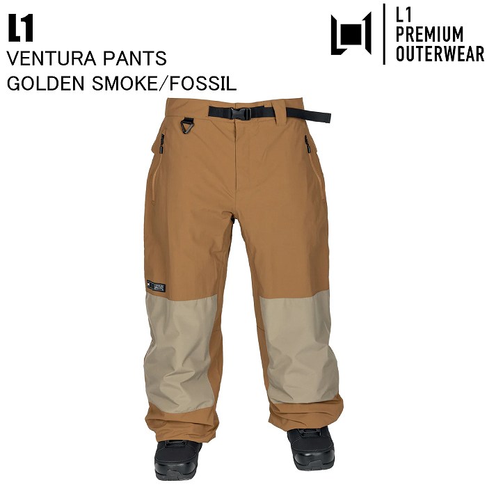 L1 エルワン VENTURA PANT GOLDEN SMOKE/FOSSIL スノーボードウェア