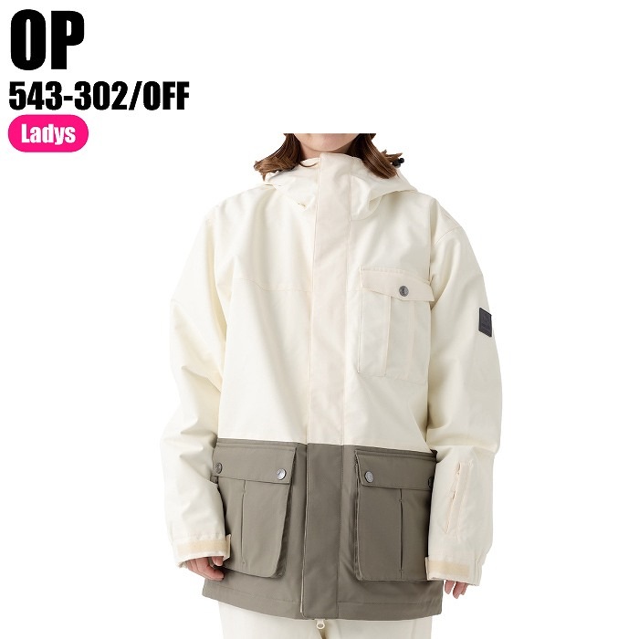 OP オーシャンパシフィック 23-24 543-302 スノーボードジャケット OFF スノーボードウェア ウェア ジャケット オーピー レディース OP オーシャンパシフィック 23-24 543-302 スノーボードジャケット OFF