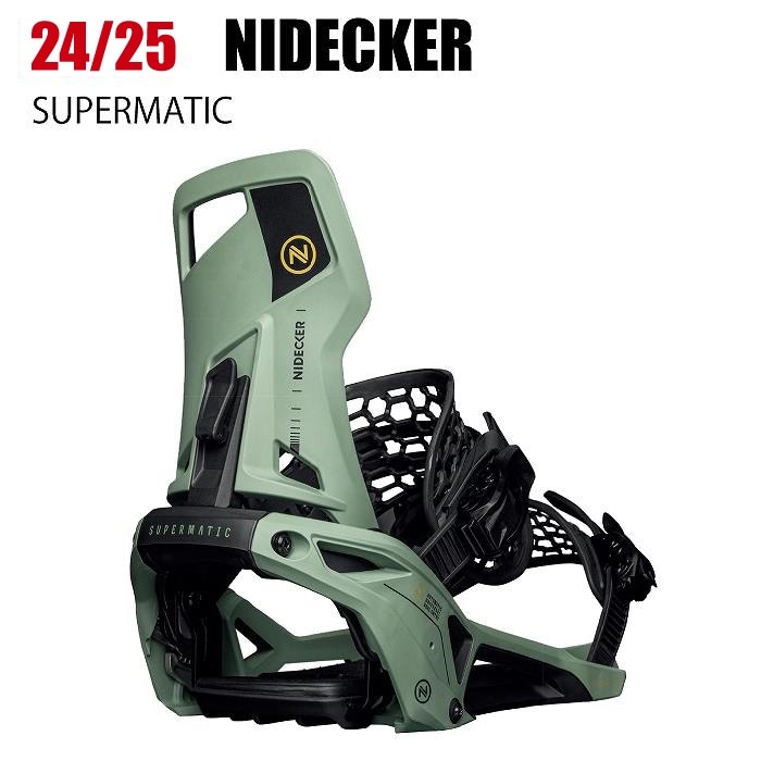 NIDECKER 『 SUPERMATIC 』 24-25 ナイデッカー バインディング