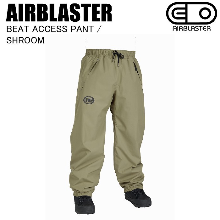 AIRBLASTER �����֥饹���� AB26MPNT_1201 BEAST ACCESS PANT SHROOM ���Ρ��ܡ��ɥ����� �ѥ�� �����֥� 25-26��ǥ� ���Υ�