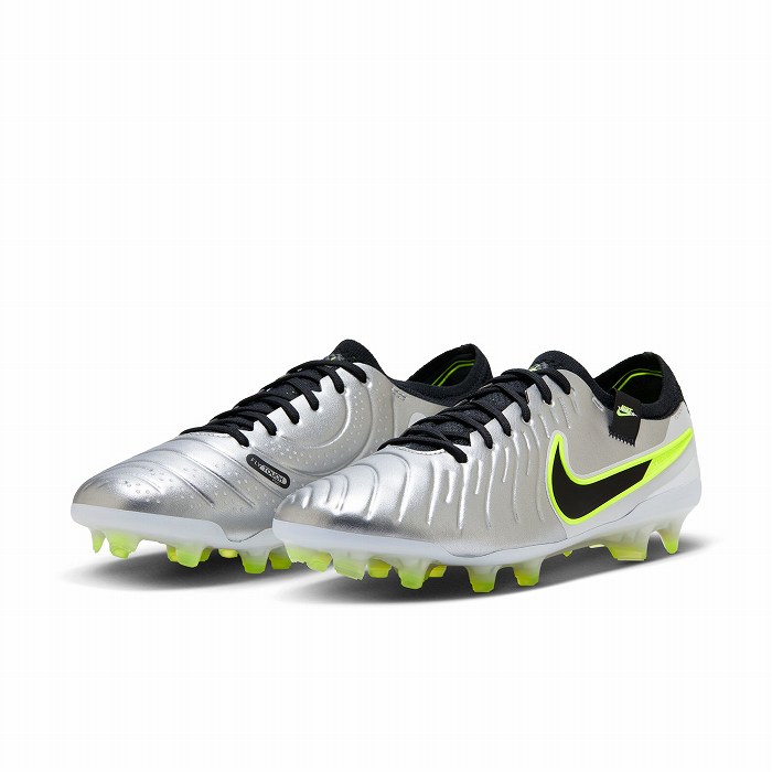 28 ナイキ　サッカー　スパイク　ティエンポ レジェンド 10　DV4328 NIKE ナイキ LEGEND 10 ELITE FG(シルバー×ブラック) DV4328 001