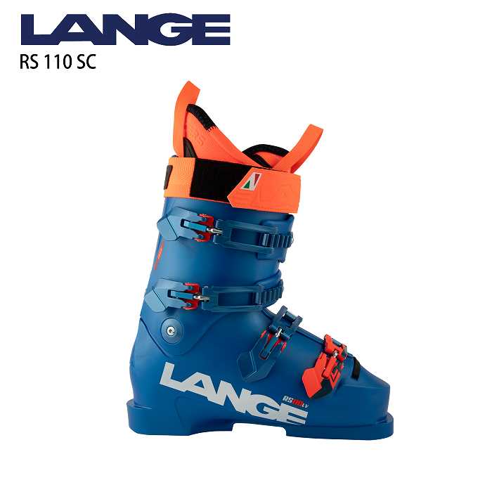 Lange スキーブーツ 青/オレンジ ラング スキーブーツ 2026 LANGE RS 110 SC VIBRANT BLUE アールエス