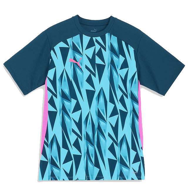 PUMA プーマ 659129 68 PUMAFTBL PRO SS AOP TEE アクア 半袖