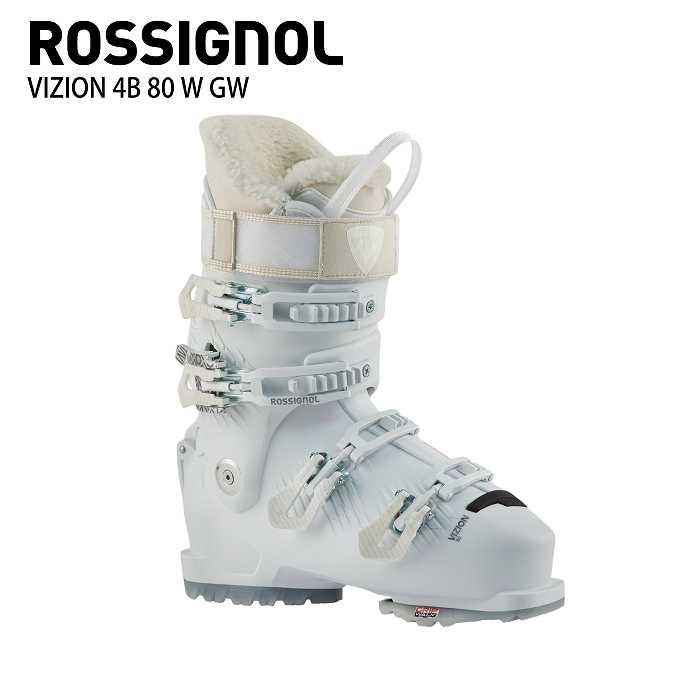 ロシニョール スキーブーツ 2026 ROSSIGNOL VIZION 4B 80 W GW WHITE STEP IN TECNOLOGY 25-26 ロシニョール スキーブーツ 2026 ROSSIGNOL VIZION 4B 80 W GW WHITE