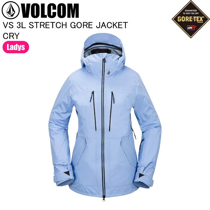 VOLCOM �ܥ륳�� H0652500 VS 3L STRETCH GORE JACKET CRY ���Ρ��ܡ��ɥ����� ���㥱�å� �ܥ륳�०���� �����ƥå��� ��ǥ�����