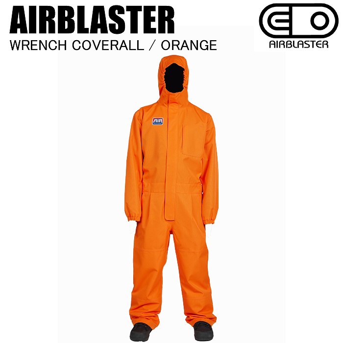 AIRBLASTER �����֥饹���� AB26MSUI_1216 WRENCH COVERALL ORANGE ���Ρ��ܡ��ɥ����� ������ �Ĥʤ� �����֥� 25-26��ǥ�