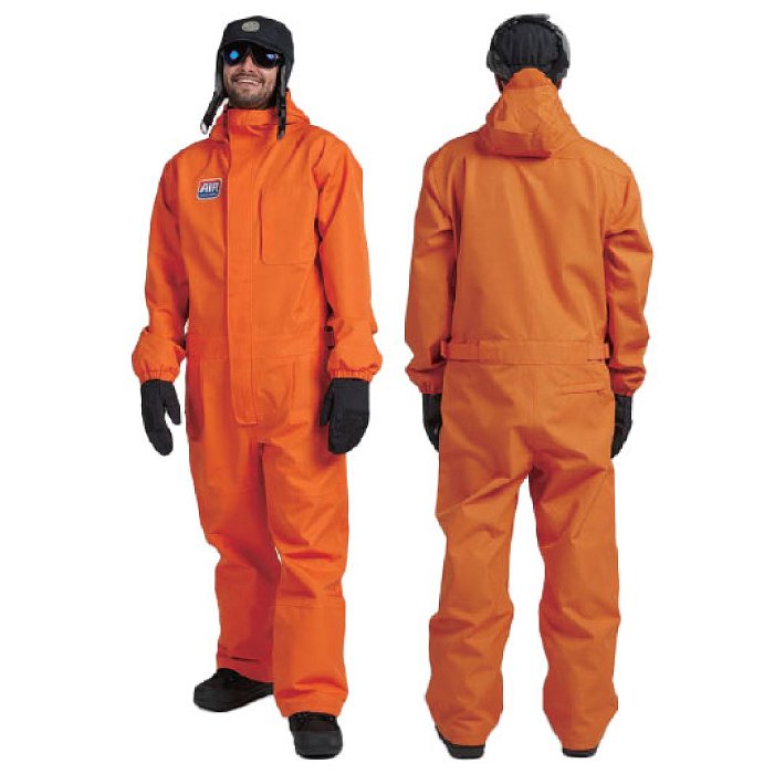 AIRBLASTER �����֥饹���� AB26MSUI_1216 WRENCH COVERALL ORANGE ���Ρ��ܡ��ɥ����� ������ �Ĥʤ� �����֥� 25-26��ǥ�