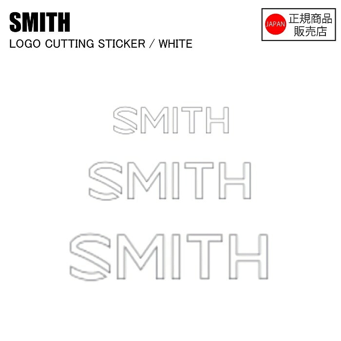 SMITH スミス LOGO CUTTING STICKER ロゴカッティングステッカー