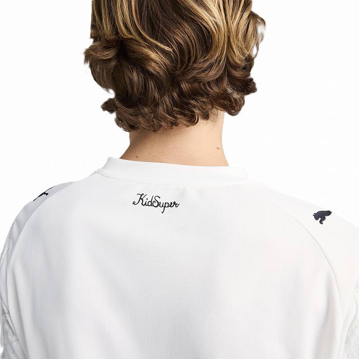 PUMA ס KIDSUPERߥޥƥ  ץꥫ Ⱦµ ˥ե(ۥ磻) 781068 07