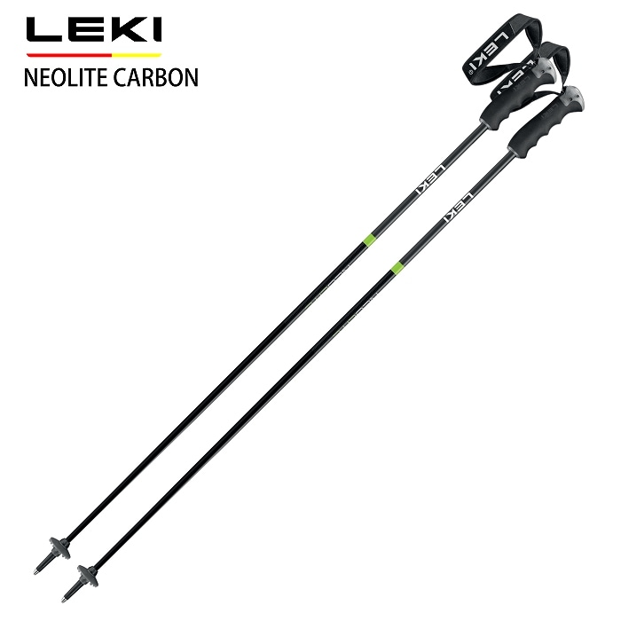 レキ ストック 2026 LEKI NEOLITE CARBON BK-NEON.GREEN ネオライト