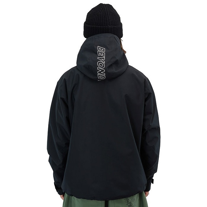 BEYOND MEDALS フード付きジャケット Sサイズ　ブラック The Jacket | Beyond Medals