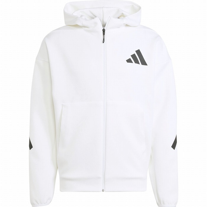 adidas ジップアップジャケット ホワイト adidas ホワイト ジップアップジャケット