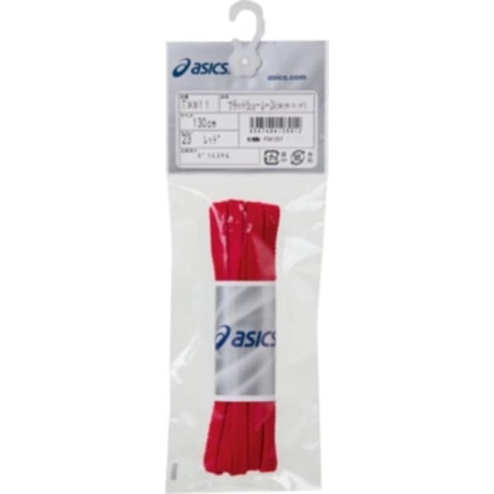 ASICS アシックス フラツトシユ－レ－ス (細) TXX116 23 レッド アスレ