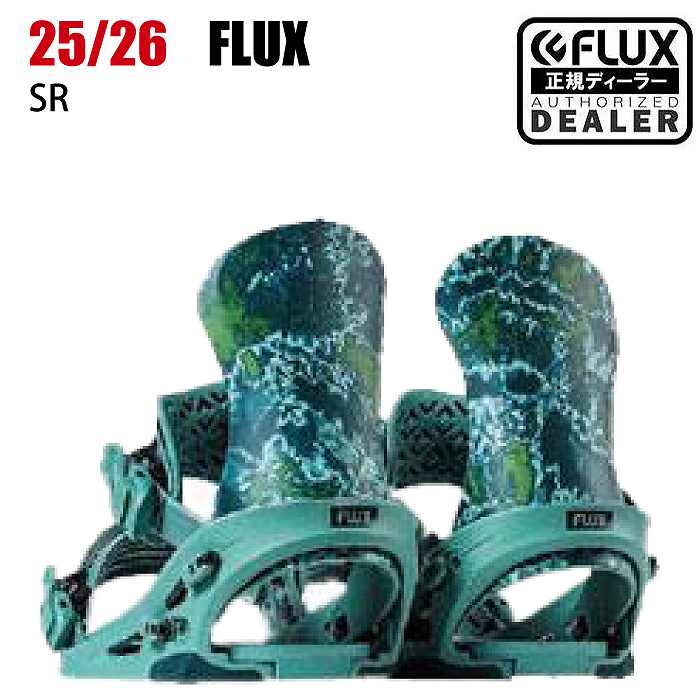 25-26 FLUX SR TIEDYE S フラックス ビンディング 2026 FLUX フラックス SR エスアール TIEDYE 25-26 スノーボード