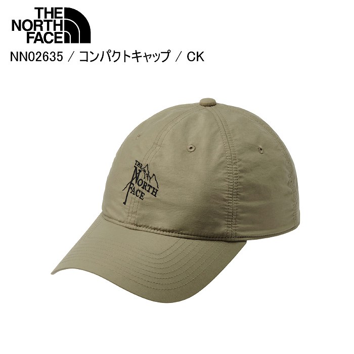 THE NORTH FACE �Ρ����ե����� NN02635 Compact Cap ����ѥ��ȥ���å� CK ����å� ˹�� �ܤ��� �Ρ����ե�����˹��