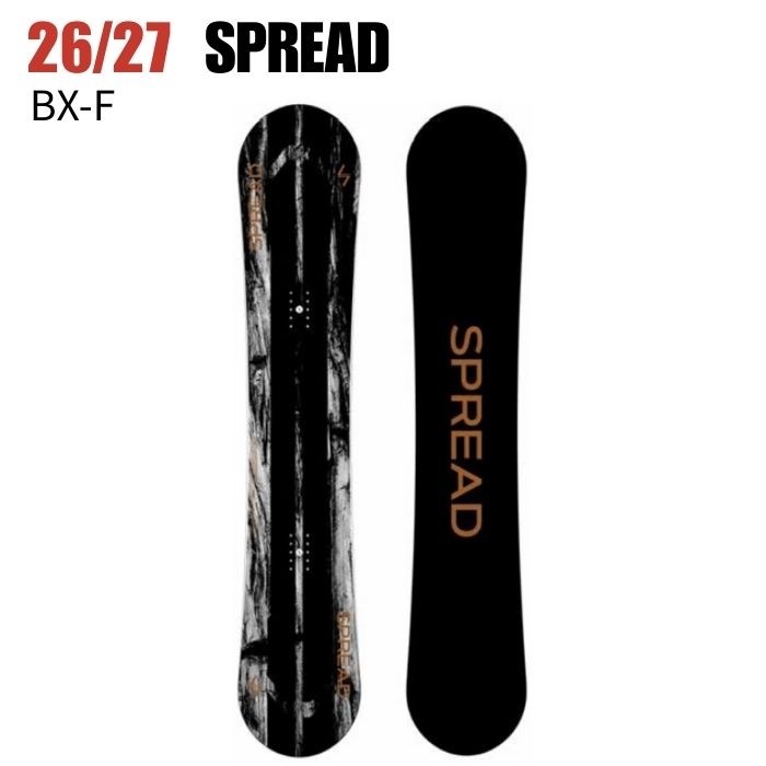 2027 SPREAD スプレッド BX-F 26-27 尾川慎二 グラトリ ボード板