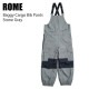 ROME ������ BAGGY CARGO BIB PANTS STONE GRAY 24-25 ������ ��� �ѥ�� ���Ρ��ܡ���