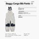 ROME ������ BAGGY CARGO BIB PANTS STONE GRAY 24-25 ������ ��� �ѥ�� ���Ρ��ܡ���