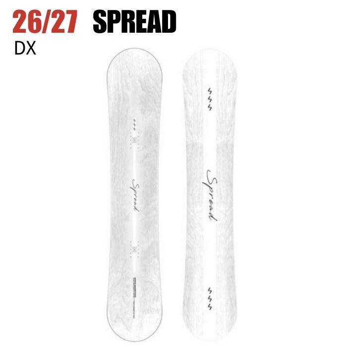 2027 SPREAD スプレッド DX 26-27 尾川慎二 グラトリ ボード板