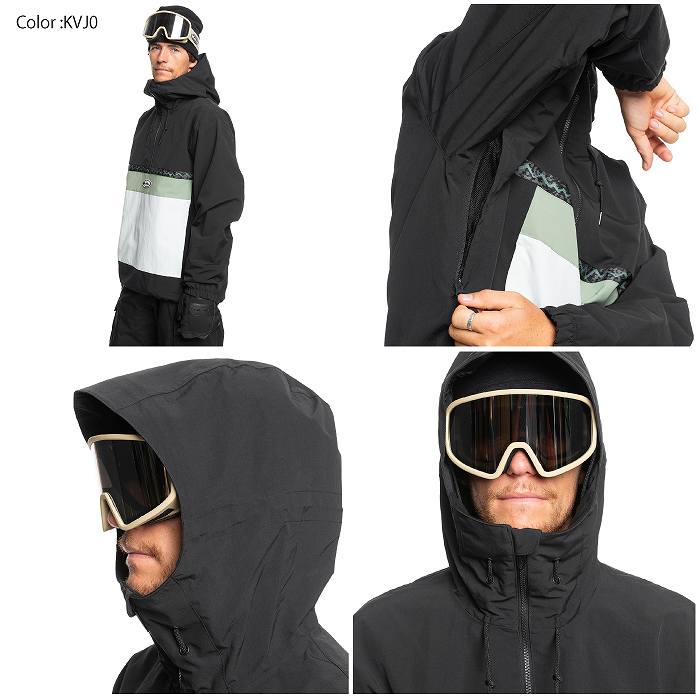 QUIKSILVER �����å�����С� EQYTJ03453 STEEZE JK KVJ0 24-25 ������ ��˥��å��� ���㥱�å� ���Ρ��ܡ��� �ץ륪���С�