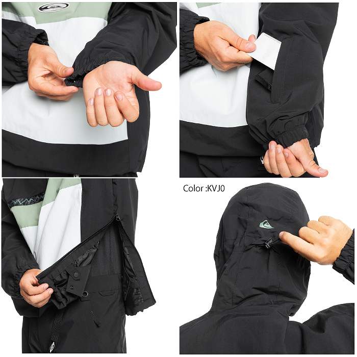 QUIKSILVER �����å�����С� EQYTJ03453 STEEZE JK KVJ0 24-25 ������ ��˥��å��� ���㥱�å� ���Ρ��ܡ��� �ץ륪���С�