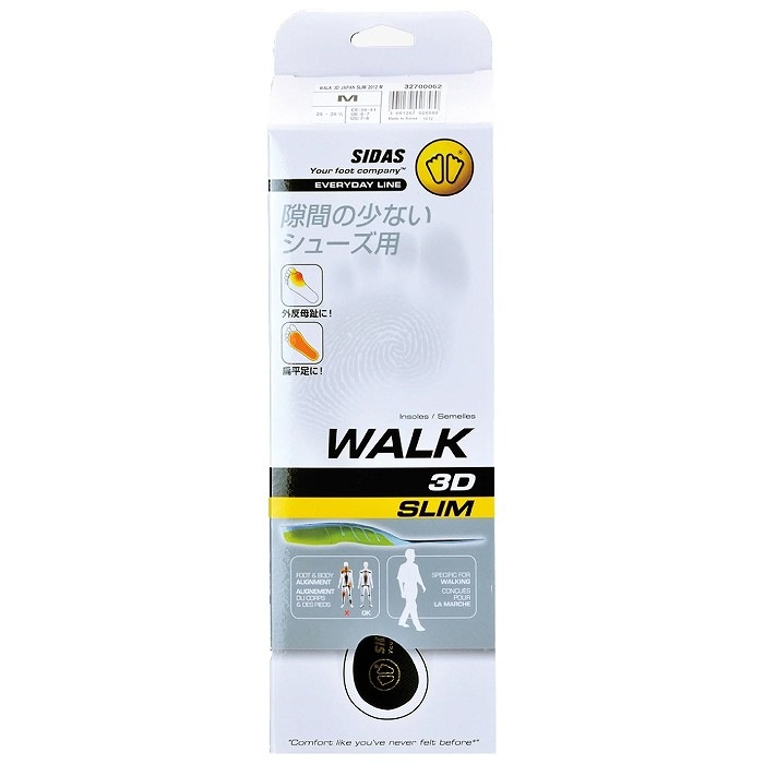 SIDAS ������ WALK SLIM 3D �������������3D ���ݡ��� ���ߤ� ���ˡ����� ���󥽡��� ���ѥ��� �ȥ졼�˥� ���塼�� ���������ݡ��� ٨ʿ­